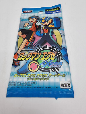 MEGAMAN ROCKMAN AXESS ZERO Karte Japan Neu Nie Geöffnet