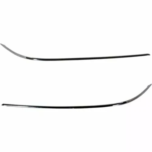 Front Left & RH Set Bumper Trim & Molding For 2010-2013 Mercedes Benz E350 Of 2 Foto 2 de 4