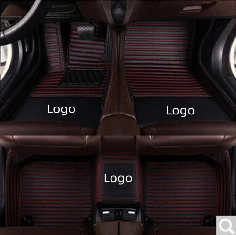 Fit For Porsche Cayenne 2003-2019 Custom Foot Rugs Luxury Car Floor Mats Leather Foto 3 de 4