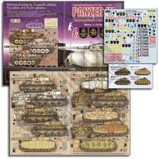 ECHELON FD AXT351004, 4.Pz.Div. Panzer IV Ausf.G, H & Panzer II Ausf. L Lu, 1/35