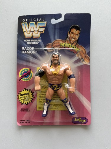 VINTAGE 1994 WWF BEND EMS RAZOR RAMON FIGURE...
