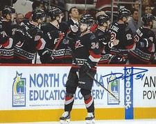 Phil Di Giuseppe Signed 8x10 Photo Carolina Hurricanes Autographed COA