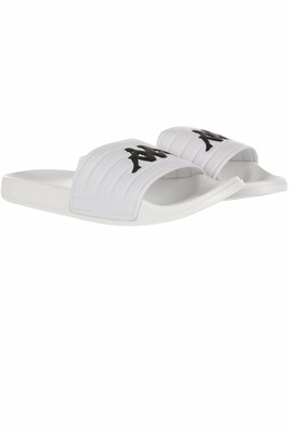 Mens Flip Flops KAPPA Men's Matese Sliders | Black/White | eBay
