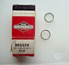 Genuine Briggs & Stratton ~ 262328 Diaphragm Spring 691823 ~ Quantity of 2