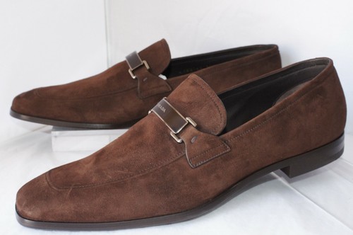 New Prada Men's Shoes Loafers Drivers Size 9.5 Calzature Uomo Brown | eBay