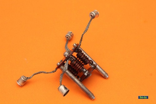 SUPRESSOR PARASITIC CHOKE and ANODE CAPS for 6146 QE05/40 - ASSEMBLY for 4 tubes - Photo 2/6