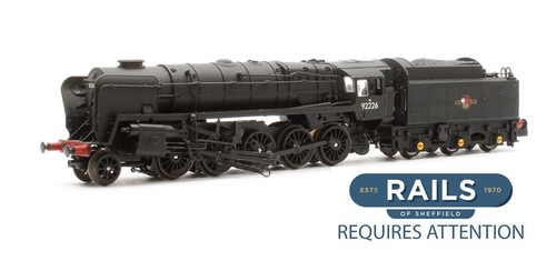 DAPOL "N" SPUR ND-090C BR SCHWARZ LATE CREST 9F BR1G TENTER 92226 LOKOMOTIVE | Zustand: Used