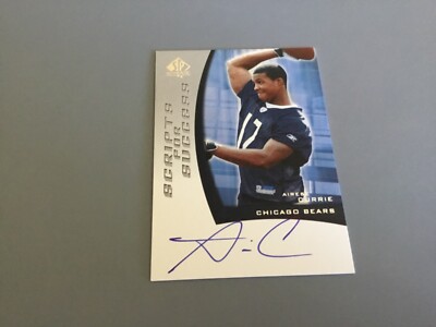 2005 SP AUTHENTIC SCRIPTS FOR SUCCESS AUTOGRAPH #SS-AC AIRESE CURRIE ...