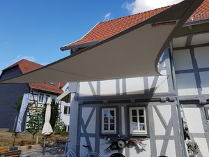 sonnensegel aus lkw plane