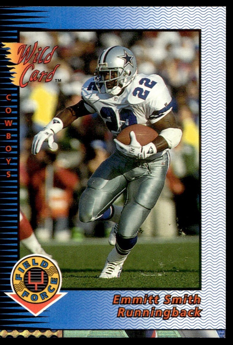 NFL COWBOYS EMMITT SMITH ルーキーカード EMMITT SMITH Bowman ROOKIE SUPER STAR CARD Dallas Cowboys