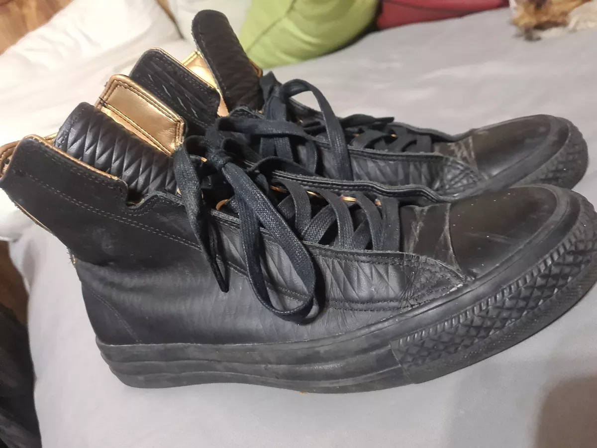 Converse homme noir cuir top
