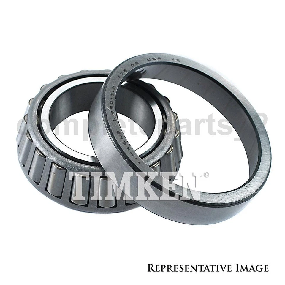 Juego de 4 cojinetes de rueda delanteros interiores exteriores y carreras para Ford Bronco II 2,8 L_ Foto 4 de 4