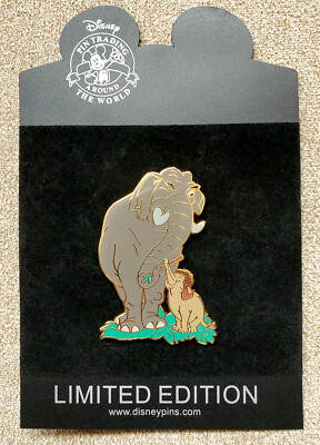 Disney The Jungle Book Pin Colonel Hathi and Junior LE 100