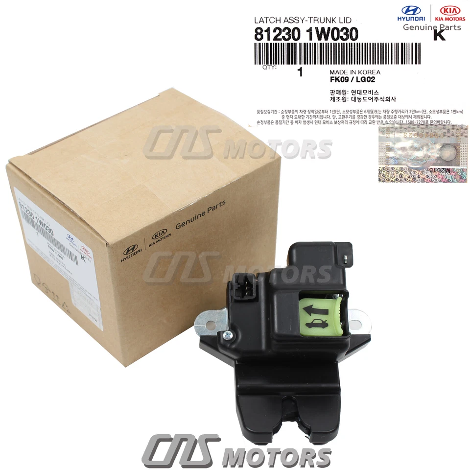 ⭐OEM⭐ Trunk Lock Latch w/ Smart Key Keyless Entry for 12-17 Kia Rio 812301W030 Foto 2 de 4