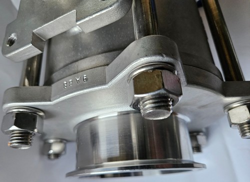 Steel & O'Brien 4" Sanitary Ball Valve, BLV2C-4-316, 3A Approved - Picture 7 of 20