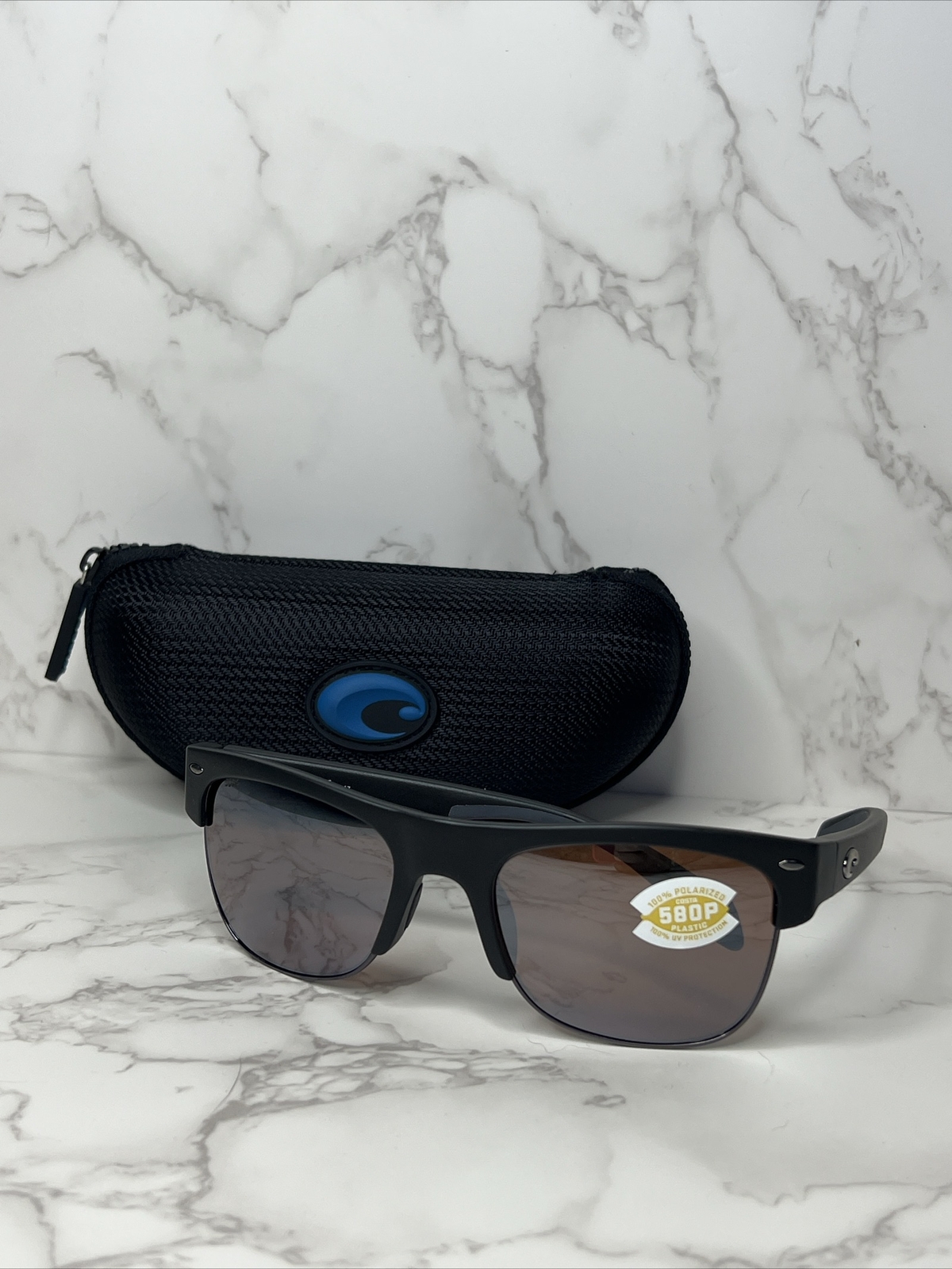 Costa Pawleys Sunglasses Matte Black Brown Mirror Polarized 580PNEW eBay