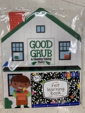 Good Healthy Eating Prek Felt Nutrition Book Play Set Target Brand New Playsets