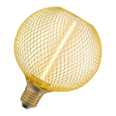 OSRAM LED Designleuchte DECOR STRAW Filament LAMP IN METAL HOUSING 3.5W 818 E27 