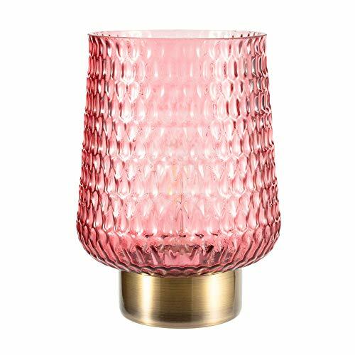 Pauleen 48134 Lampada da Tavolo LED Rose Glamour Batteria e Timer