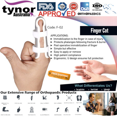 Tynor™ Ergonomic Trigger Finger Cot Splint Injury Protection