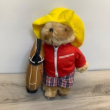Vintage Eden Toys Paddington Bear 1985 Golfer Bear Golf Dressed 14