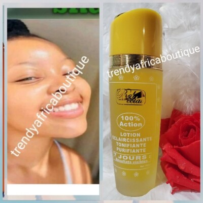 Bel eclat 100% action Lotion eclairclissante 7days results 100ml x 1 