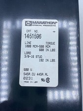 Marathon 1451596 Line: 1000 MCM Load 3/8-16 STUD