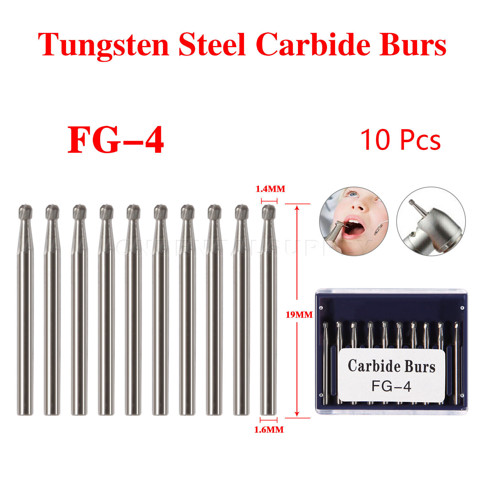 Dental Fiber Optic LED E-generator/ High Speed Handpiece Push Button 2/4 Holes