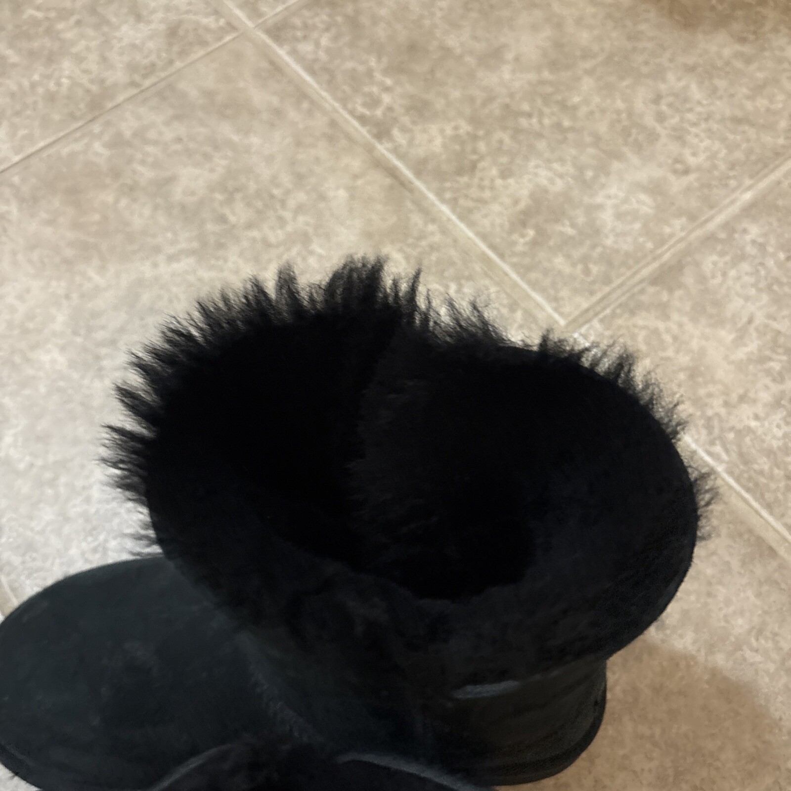 Ugg Australia Mini Bailey Button ll Black Womens … - image 7