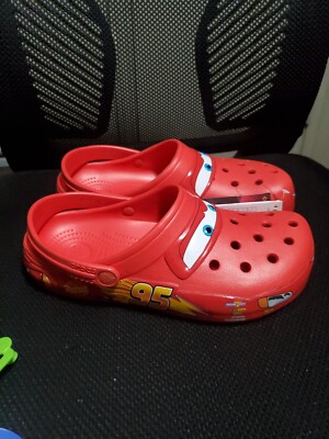 NEW Lightning McQueen Crocs (Men's Size 7 - Women's Size 9)