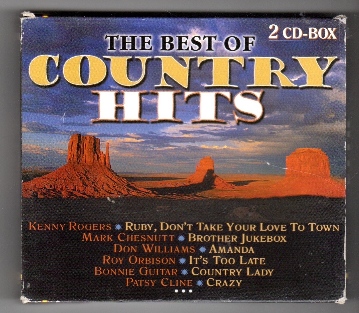(IO354) The Best Of Country Hits, 32 tracks - 1997 Boxset CD