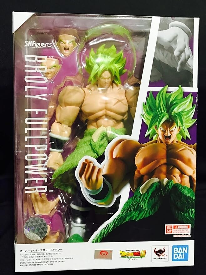 Official BANDAI S.H.Figuarts Dragon Ball Super Saiyan Broly FULL