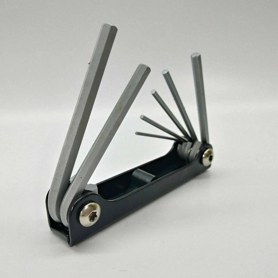 7 piezas Profxene 784M 1.5 ~ 6mm plegable hexagonal Allen llave de bolsillo 1... - Imagen 4 de 4
