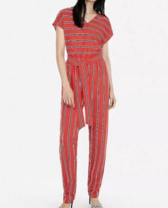 express jumpsuit striped