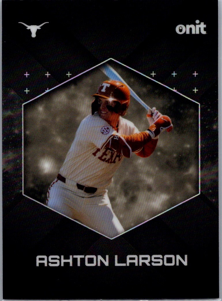 Ashton Larson 2026 ONIT Athlete Gravity Silver #40 Texas Longhorns