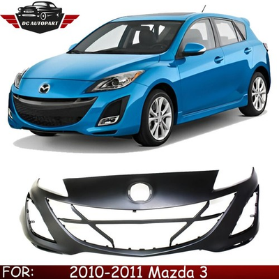 #ad Front Bumper Cover Primed Plastic For 2010 2011 Mazda 3 $144.88
