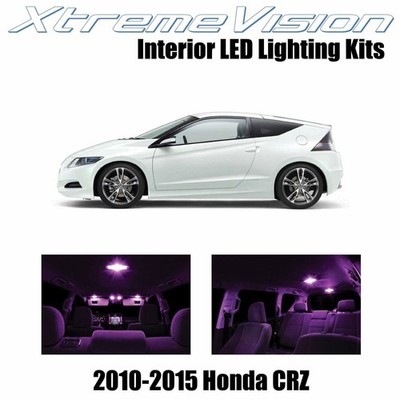 XtremeVision Interior LED for Honda CR-Z 2010-2015 (9 PCS) Pink