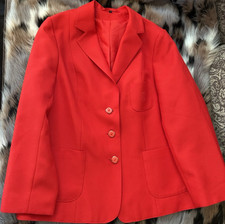 Canda Damen Blazer rot Langarm Polyester Grö...