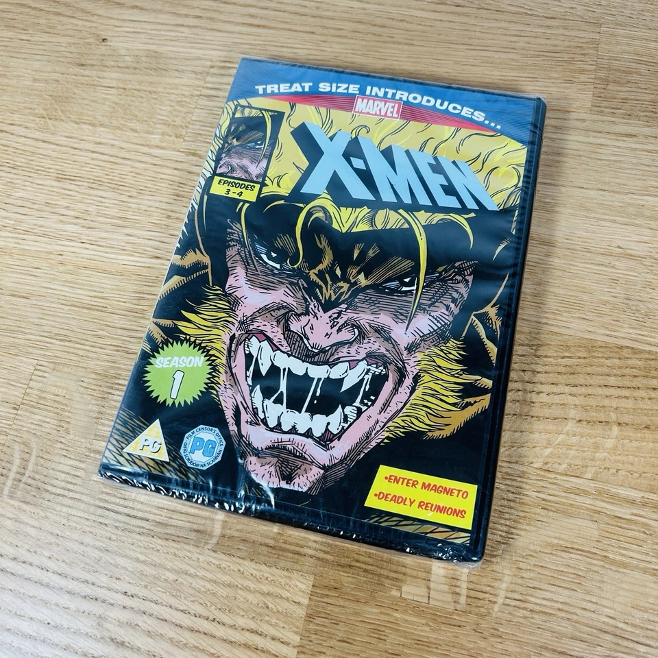 Marvel X-Men Comic Animation Season 1 Episodes 3-4 DVD New and Sealed - Image 3 of 3