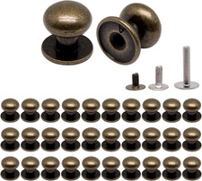 32pcs Mini Drawer Pulls 0.37inch Small Knobs for Jewelry Box Metal ...
