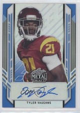 2021 Leaf Metal Draft Portrait Blue Rainbow 24/35 Tyler Vaughns Auto 0vk6