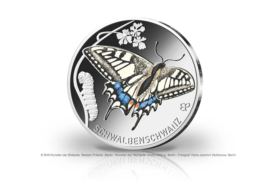 5 Euro 2023 Deutschland Schwalbenschwanz st Prägestätte G