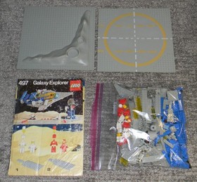 LEGO 497 - Classic Space: Galaxy Explorer - 1979 - NO BOX / PLEASE READ