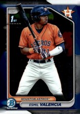2024 Bowman #BCP-75 Esmil Valencia Chrome Prospects