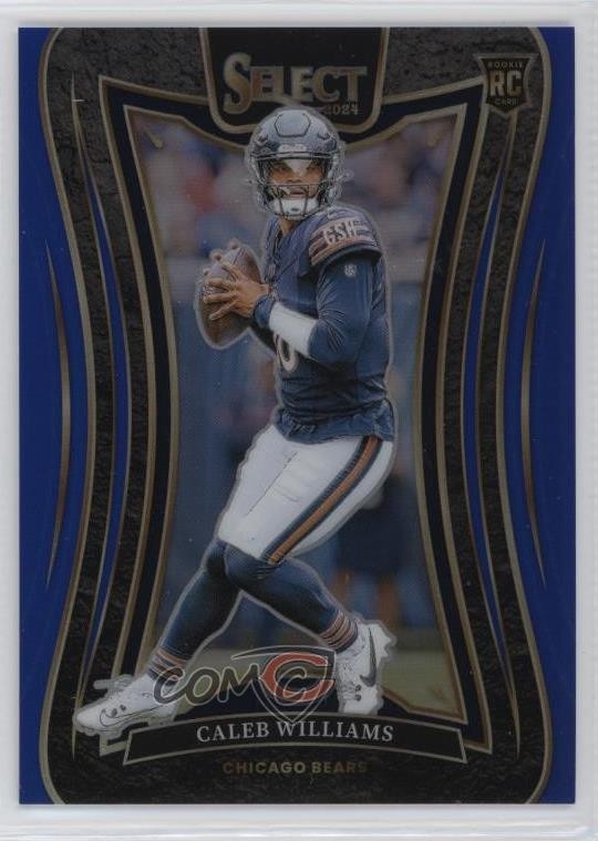2024 Panini Select Suite Level Blue Prizm 92/99 Caleb Williams #378 Rookie RC
