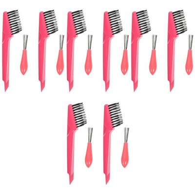  4 Sets Reinigungsbürste Pinsel Reiniger Haarkamm Reinigungsbürste