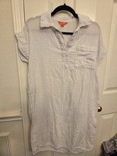 Joe Fresh White Midi Cotton Dress