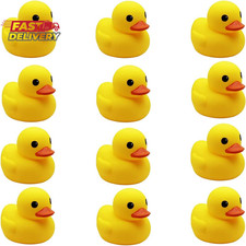 Umbresen Yellow Rubber Ducks Preschool Bath Toys Bathtub Duckies Gift for Baby S