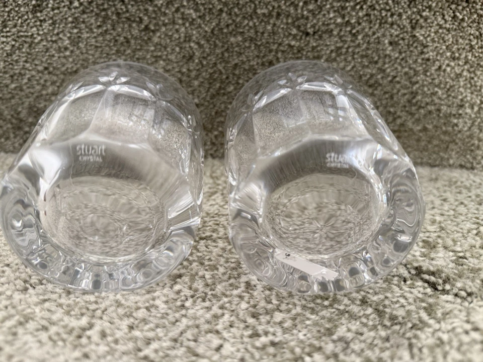 NIB Stuart Crystal Whisky Glass Tumbler Set of 2 - Image 4 of 4