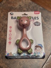 Baby Rattle Teether Plastic Giraffe 0M